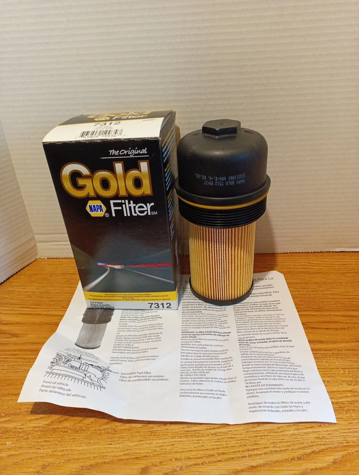 Napa Gold Filter 7312 Oil Filter (Wix 57312 Carquest 84312 Fram CH9549) - Image 3 of 4