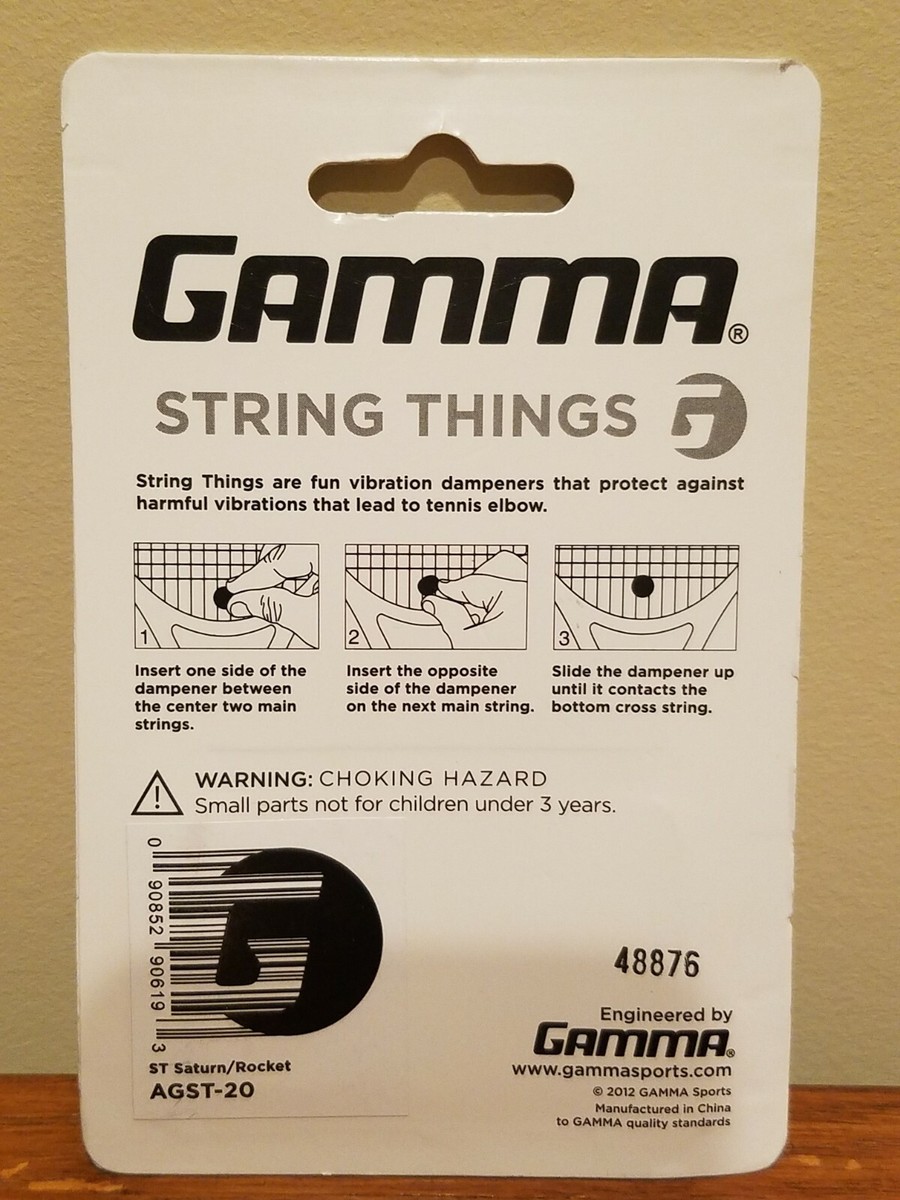 Gamma Sports String Things Vibration Dampener System Gamma Sight ...