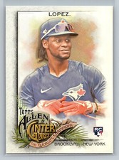 2022 Topps Allen & Ginter Otto Lopez ROOKIE CARD #212 - Toronto Blue Jays. rookie card picture