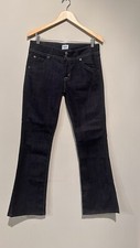 New Hudson Midrise Signature Bootcut 8 34 Front Rise Womens Jeans Size 29 Blue