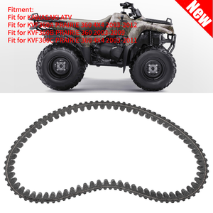 1pcs Rubber Drive Belt For Kawasaki Kvf360 Prairie 360 4x4 03 12 New Ebay