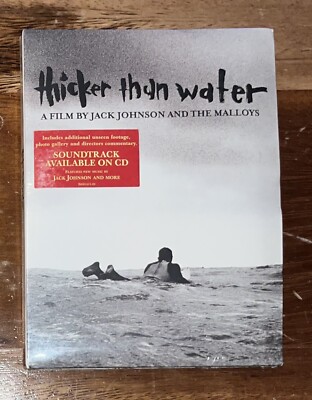 Thicker Than Water (DVD, 2003) A Film By Jack Johnson And The