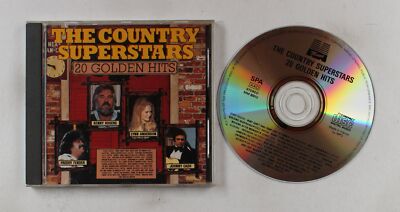 The Country Superstars Golden Hits NL CD 1989 Kenny Rogers Lynn Anderson J. Cash