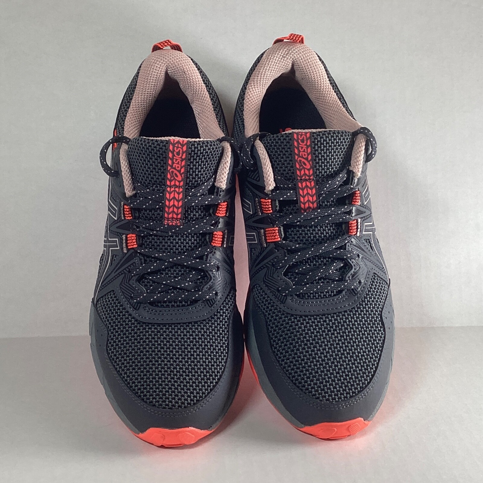ASICS Gel-Venture 8 Womens Trail Running Shoes - Gray Coral - Size 8.5