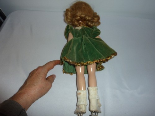 Conjunto Patinador Original Composición Sonja Henie Años 30 Madame Alexander 14" De Colección - Imagen 4 de 15