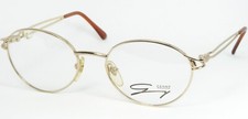 NOS GENNY 606 5001 GOLD EYEGLASSES GLASSES METAL FRAME 52-18-130mm Italy