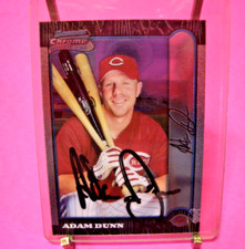 Adam Dunn - 1999 Bowman Chrome Card # 369 -  Rookie - Autograph