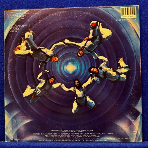 Journey Frontiers Vinyl LP 1983 Columbia Record Album AL 38504 MASTERDISK NM/EX - Picture 3 of 10