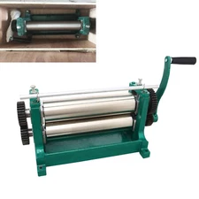 3.4"*12.2"Stainless steel Manual Beeswax Foundation Milling Machine Φ3.4" Roller