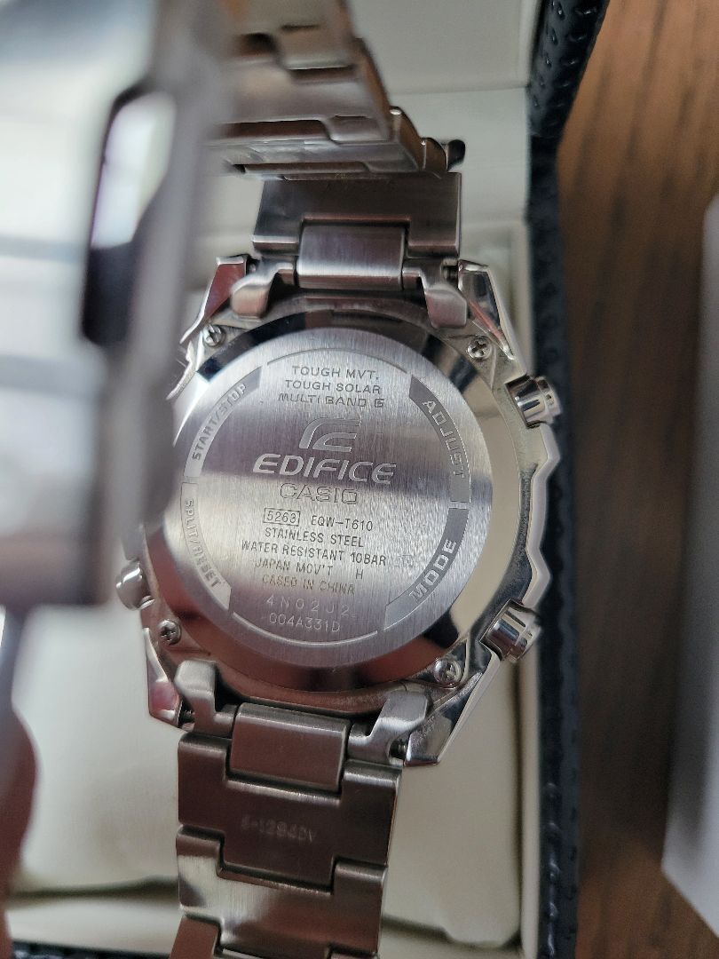Casio Edifice EQW-T610 Analog Quartz Solar Watch | eBay Casio Edifice EQW-T610 Analog Quartz Solar Watch | eBay