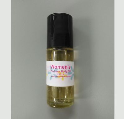 1.25 Oz Peach Hyacinth Perfume Body Oil Fragrance Roll On One Bottle Large
