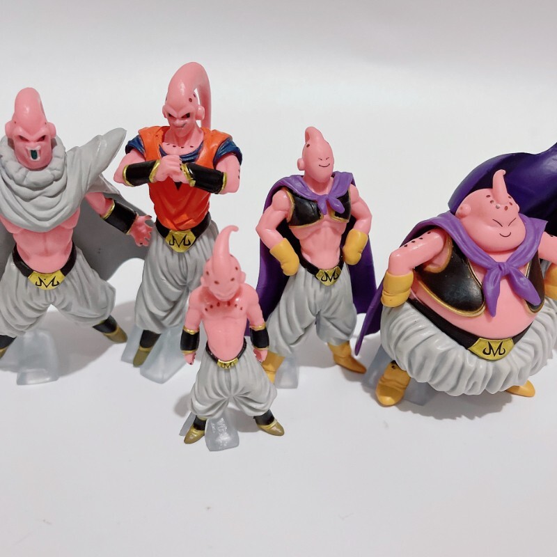 8pcs Set Anime Dragon Ball Z Super MAJIN BUU Boo Figure Statue Toy Gift  3~4in