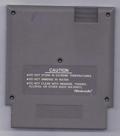 Vintage Nintendo Mach Rider Video Game NES Cartridge VHTF