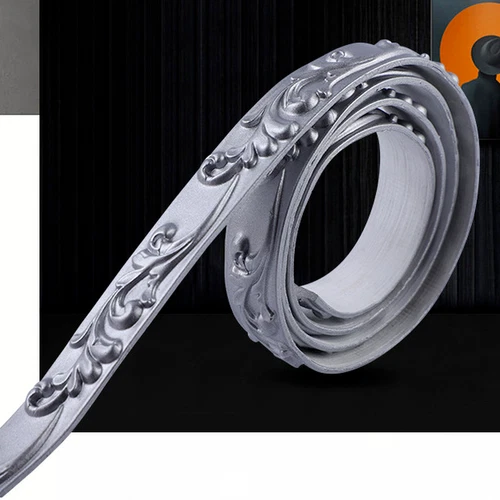 Frame Mold Wall Border Skirting Waist Line 3D Ceiling Edge Self-adhesive - Picture 10 of 20
