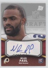 2011 Topps Rising Rookies Rookie Auto Niles Paul #167 Auto 9y7
