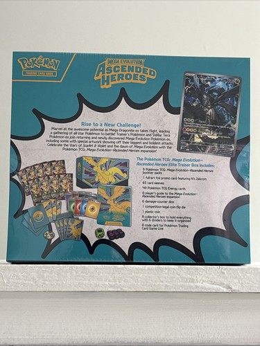 Pokémon TCG Ascended Hero’s ETB Factory Sealed - Picture 3 of 4