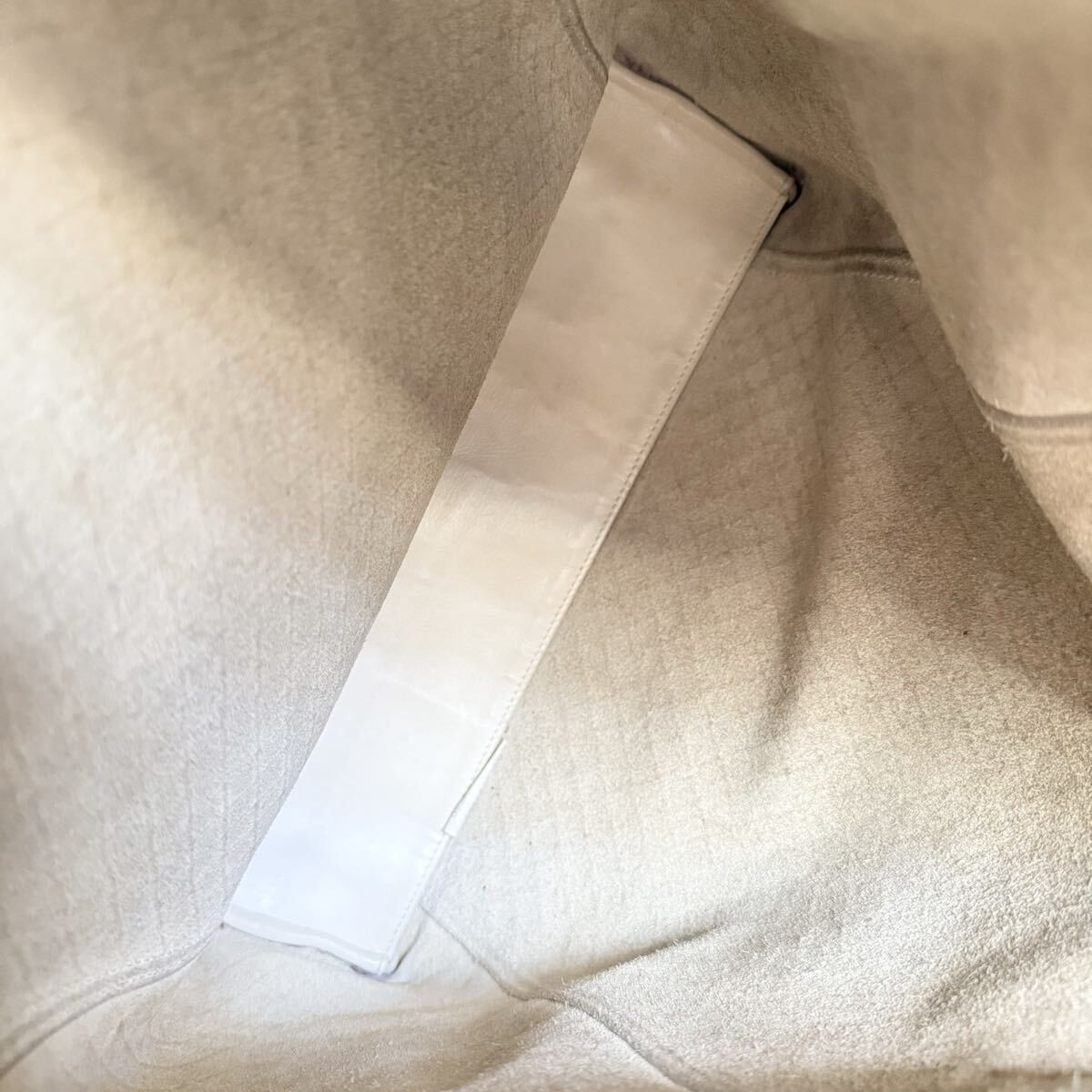 Bottega Veneta Tote Bag Papillon Intreccio Mirage Butterfly, Ivory, 14.4x15.7x3. thumbnail 5