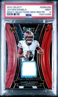 2024 Select Jayden Daniels Draft Selections Memorabilia Red Prizm RC PSA 9 MINT