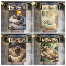 Sleeping Sloth Duvet Quilt