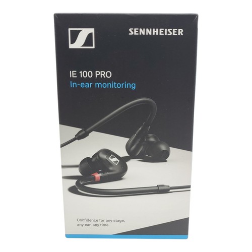 Sennheiser IE 100 PRO In-Ear Monitors Black NEW sealed