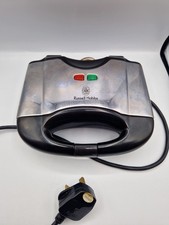 Russell Hobbs Sandwich Toaster 2-Portion Toastie Maker - Model 17936 - Black