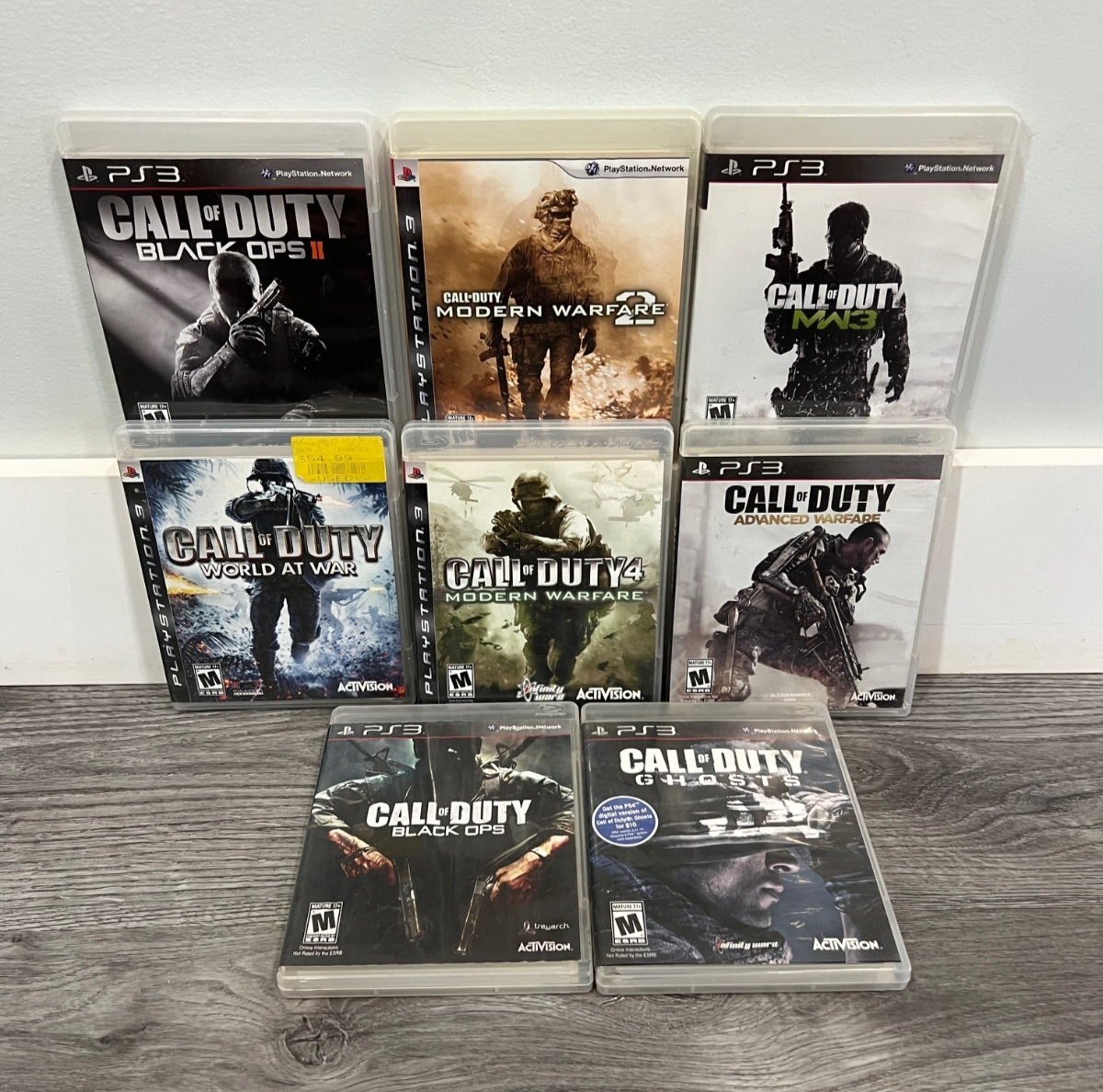 PS3 CODシリーズ全セット Call Of Duty Game Bundle of 8 Games Sony PS3 - Combo - Lot