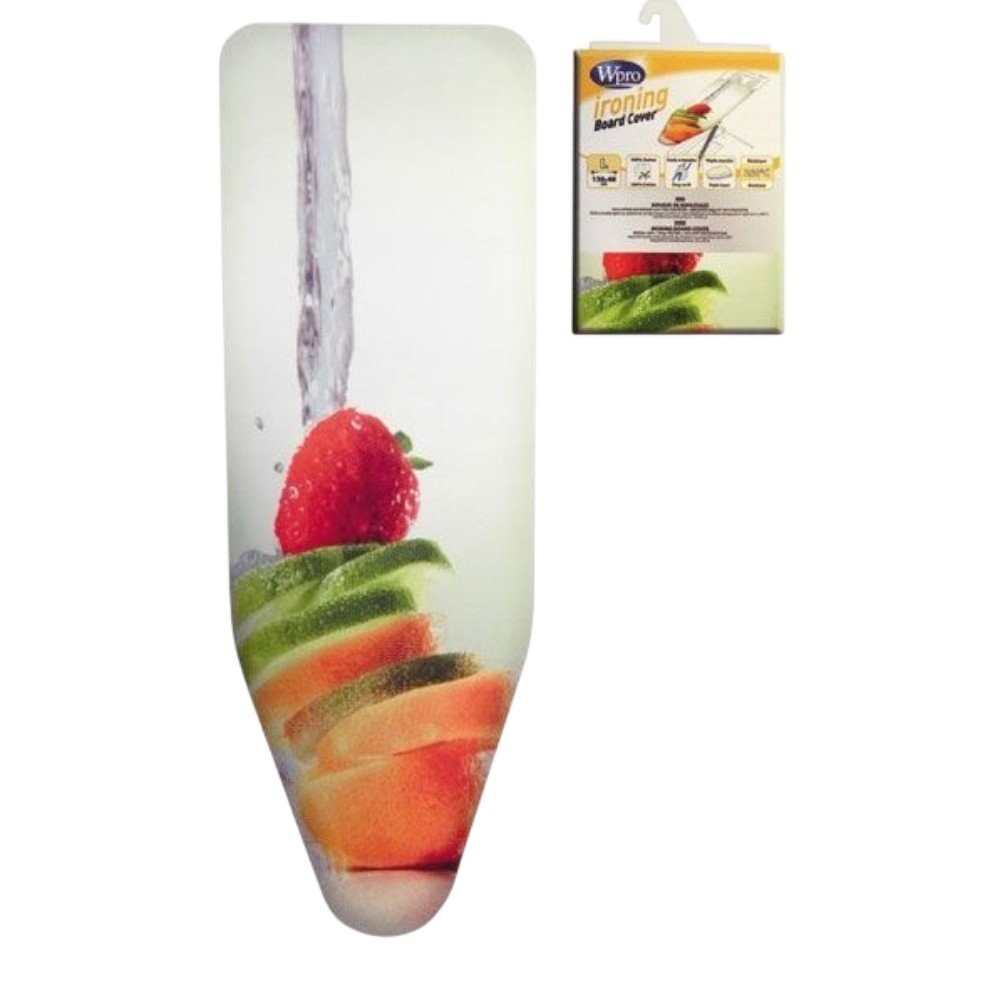 Housse table repasser Fruit Spirit 130x48 cm molletonnée anti-plis