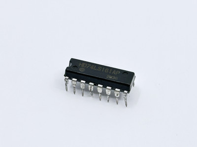 HD74LS161AP Hitachi Synchronous 4-Bit Binary Counter IC DIP-16