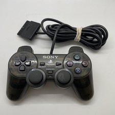 Smoke Clear Dual Shock 2 Controller Official Sony PlayStation 2 PS2 SCPH-10010