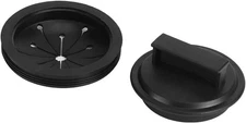 Fdit 3 inch Garbage Disposal Splash Guards and Kitchen Sink Stopper Universal Ru