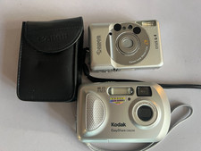 2 Assorted Cameras-  Kodak Easyshare Digital Camera & Canon Ixus Film Camera