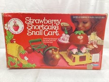 1980 Vintage Kenner Strawberry Shortcake Snail Cart Complete Boxed FREESHIP