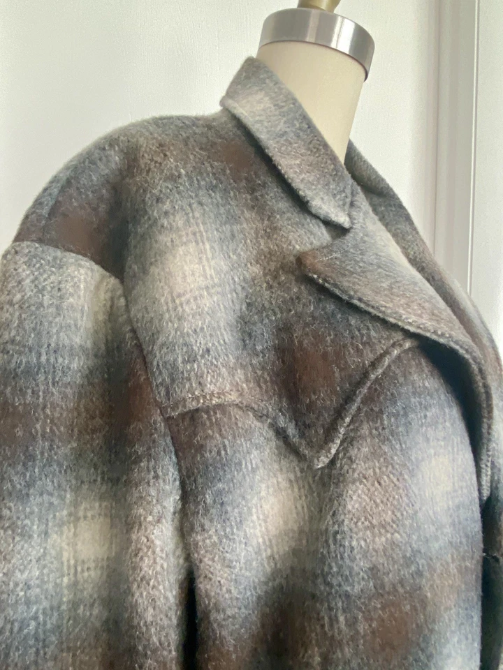 Винтажная шерстяная и кашемировая куртка Land N Lakes Outfitters 1950-е вестерн размер XL - Изображение 4 из 4