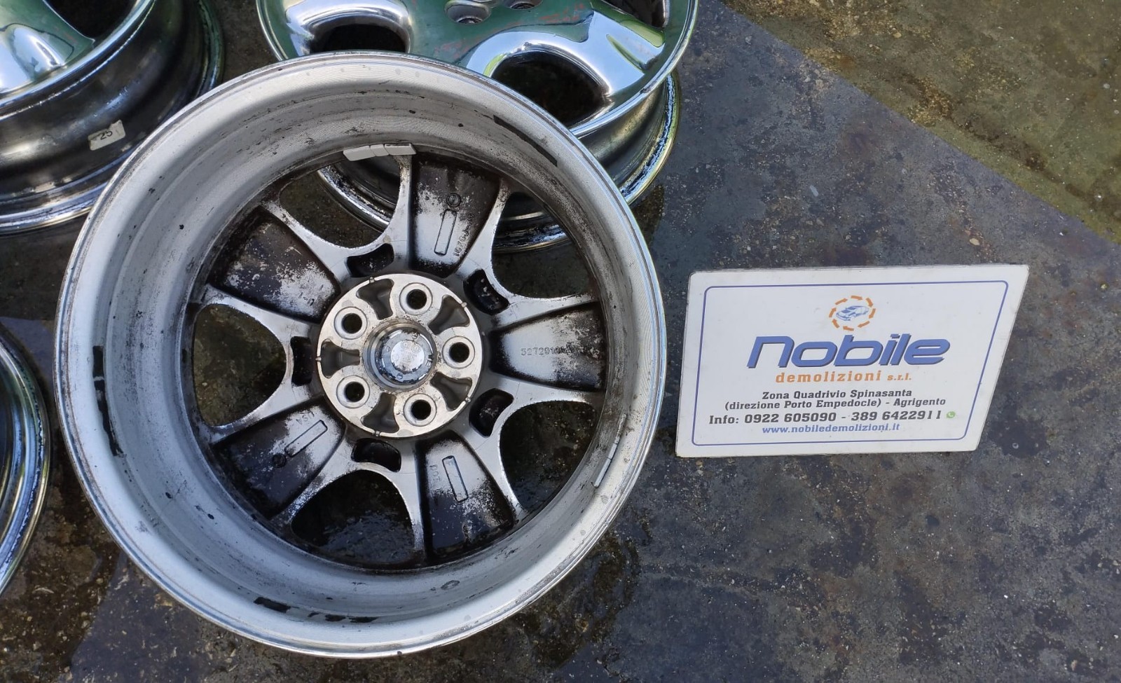 CERCHIO IN LEGA ORIGINALE RAGGIO 16 R16 CHRYSLER PT CRUISER 2000/2010 foto 5