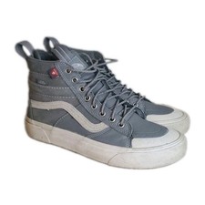 Vans Sk8 Hi Shoes MTE Waterproof Insulated Sneakers Men's 7.5 Women's 9 Gray