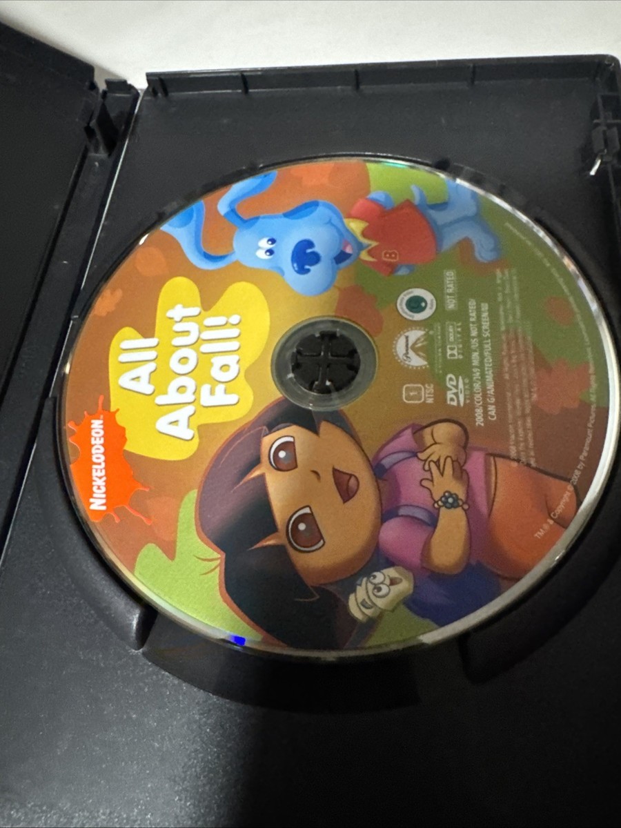 All About Fall (DVD, 2008) Nick Jr Dora the Explorer, Blues Clues