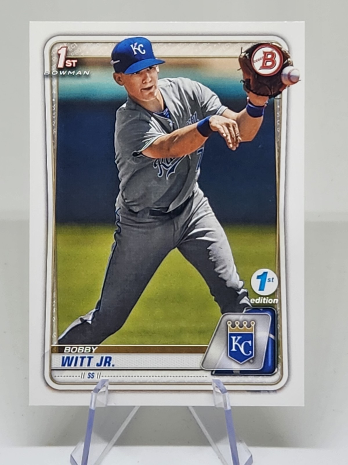 2020 Bowman 1st Edition Bobby Witt Jr. #BFE-25 Kansas City Royals