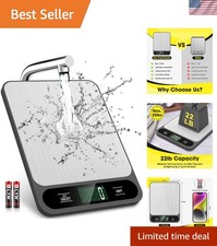 Food Scale, 10kg/22lb Digital Kitchen Scale- 6 Units w/ Tare Function for Coo...