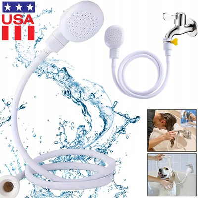 #ad #ad Sink Spray Rubber Hose Sink Hose Attachment for Faucet Portable Faucet Sprayer $10.39