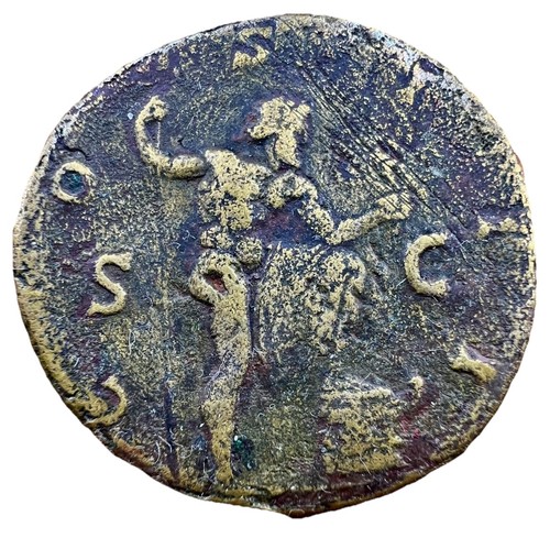 Roman Imperial Hadrian   117-138 AD. Sestertius   22.84gr 18487