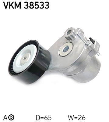 VKM 38533 SKF belt tensioner, V-ribbed belt for Mercedes-Benz