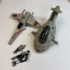 Star Wars Vintage Speeder Bike, X-Wing, Slave 1 As Is Original 1983 Kenner!
