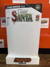 I Saw Santa 1 (2025) BLANK SKETCH VARIANT Image Comics Spawn Universe 45 Pages