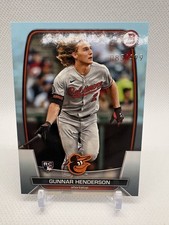 Gunnar Henderson 2023 Bowman Paper Sky Blue /499 (RC) #65