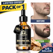 Beard Growth Oil Faster thicker Beard Growth Mustache Hair oil for Men NEW