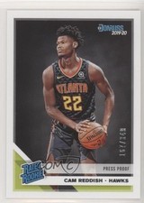 2019 Panini Donruss Rated Rookie Press Proof Silver 167/349 Cam Reddish #209 fm0
