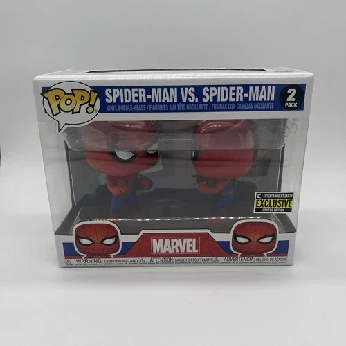 Funko Pop! Marvel Spider-Man Vs. Spider-Man Entertainment Earth 2 Pack