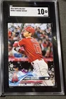 2018 TOPPS HOLIDAY SHOHEI OHTANI "ROOKIE" SGC 10 GREAT CARD