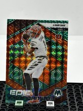 2025 Panini Mosaic - Epic Performers Ja'Marr Chase #1 Green Mosaic Prizm