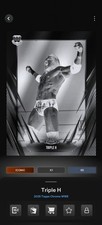 Topps WWE SLAM *DIGITAL* - Chrome 2026 Negative Base Iconic - Triple H